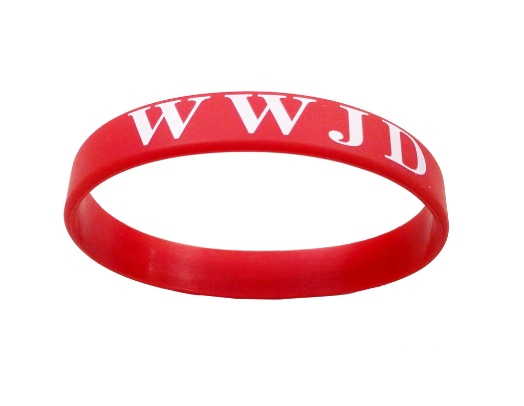 Wwjd sales rubber bracelet