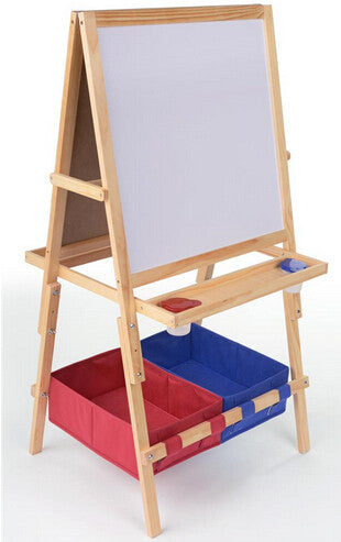 WD17500 Toddler Size Double Chalkboard Easel - WoodDesigns