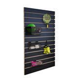 24X40" Slatwall Panel Retail Store Display Garage Office Literature Organizer 11709-1-BLACK