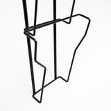 Vertical Wall Mount 6 Pockets 4x6" Greeting Card Post Card Rack Holder Display 11713-4X6-BLK