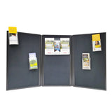 54X30 Tabletop Loop&Hoop Display Board Dry Erase Carry Bag Tradeshow ShowNtell 119022