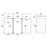 54X30 Tabletop Loop&Hoop Display Board Dry Erase Carry Bag Tradeshow ShowNtell 119022