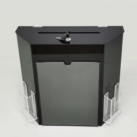 Locking Acrylic Ballot Box, 8W x 8D x 8H