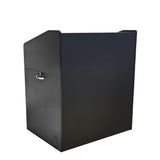 41 X30.3 X 48"Multimedia Podium Pulpit Lectern Cabinet Keyboard Wheel Hostess Pre-order Only 119704