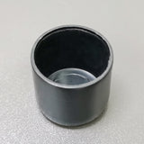 1 Inch Nominal Cap Black Tube Cover End Rubber 0.98 Inches Inside Diameter 15136-CAP