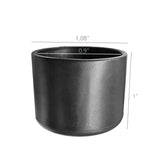 1 Inch Nominal Cap Black Tube Cover End Rubber 0.98 Inches Inside Diameter 15136-CAP