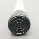 1 Inch Nominal Cap Black Tube Cover End Rubber 0.98 Inches Inside Diameter 15136-CAP