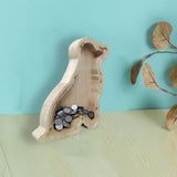 Wood Dog Piggy Bank, Savings Piggy Bank for Kids, Cute Money Bank Coin Keepsake 15553-DOG