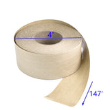 Water Activated Reinforced Kraft Paper Tape DIY Sealing 3” Wide 150‘ 1.5“ Core 15723-6PK