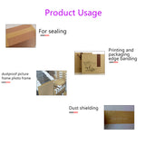 Water Activated Reinforced Kraft Paper Tape DIY Sealing 3” Wide 150‘ 1.5“ Core 15723-6PK