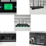 Wireless Microphone 8 Channel Uhf 4 Handheld 4 Headset 4 Lapel 4 Belt Church 15749