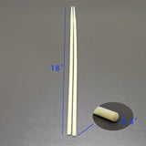 1 Pair 18X0.33" Cooking Chopsticks, Extra Long Wooden Chopsticks for Kitchen 15923