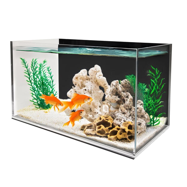 16X8X10" Clear Acrylic Fish Tank 5 Gallon Aquarium Terrarium 8mm Thick Walls 21997