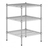 Regency 24" Wide NSF Chrome Wire 3-Shelf Kit with 34" Posts WS-460EC2424K33