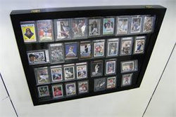 36 Horizontal Graded Baseball Card display Case DEEP PSA Beckett 100093