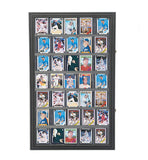 7-Tier 56 Baseball Card Display Sport Trade Card Wall Mount Cabinet Showcase Merchandiser 24 X 40 X 1.6" 5" Tier Height 20" Viewable Width 100100