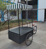 Tricyle Vending Cart Ice-cream Wagon Flower Cart Kiosk Farmers Market Booth 10010