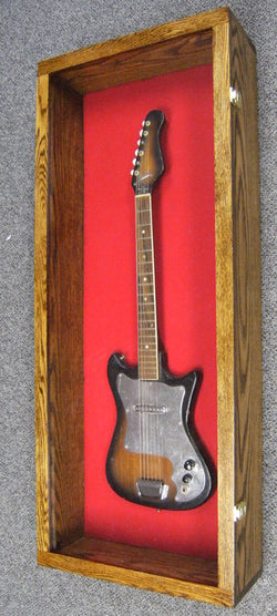 Wood guitar display case_2 100148