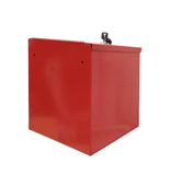 Red Tithing Donation Box Suggestion Fundraising Check Drop 8.4"W x 9.5"H x 8"D