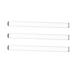 18mm (nominal 3/4") Diameter X 30" Long Acrylic Rod Plexiglass Stick ClearLucite 10131-30"