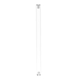 12mm (nominal 1/2") Diameter X 30" Long M4 Threaded Acrylic Rod Plexiglass Stick 10133-30"