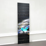 Vertical Portrait Slatwall Panel Laminated Art 12x40" Tall Star Universe Galaxy 10155-12"*40"