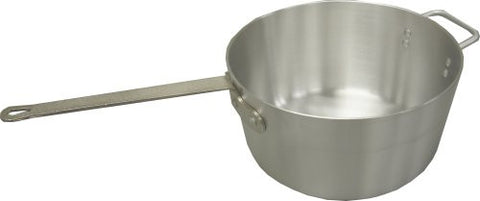 10 Qt, Aluminum Sauce Pan w/ Helper Handle, 11.4" x 5.7" (Dia x Depth) 103444