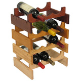 18 Bottle Dakota Wine Rack with Display Top 104542
