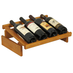 4 Bottle Dakota Wine Display 104586