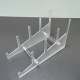 Small Multiple Plate Display Rack Frost Holder 10751