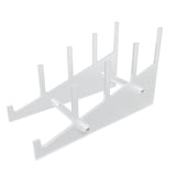 Small Multiple Plate Display Rack Frost Holder 10751