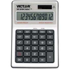 Victor® 12-Digit Calculator, 99901, Hybrid Power, 4-5/8" X 6-1/2" X 1-3/4", White 1119423