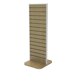 Library Hospital Lobby Literture Display Rack Two Sided Slatwall Stand 11709 6