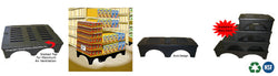 36" x 48" Plastic Dunnage Rack - Black 119099