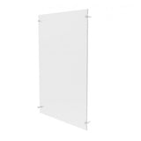 24 x 36 Acrylic Sign Holder for Wall, Standoff Hardware - Clear 119947