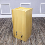 Wood Donation Box Tithing Box Fundraising Stand Offering Collection Charity 13155