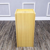 Wood Donation Box Tithing Box Fundraising Stand Offering Collection Charity 13155