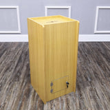 Wood Donation Box Tithing Box Fundraising Stand with Sign Holder 13155+12065