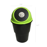 Car Garbage Can Trash Can Travel Disposal Bin Rubbish Holder Vehicle Dust Bin 14779-GREEN