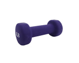 Women's Neoprene Coated Dumbbell  Workout Weight 3LBS Purple Color