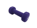 Women's Neoprene Coated Dumbbell  Workout Weight 3LBS Purple Color