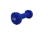 Women's Neoprene Coated Dumbbell  Workout Weight 4LBS BLUE Color