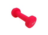 Women's Neoprene Coated Dumbbell  Workout Weight 4LBS PINK Color