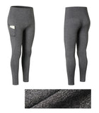 Women's Yoga Pant Running Workout Leggings with Pocket Tummy Control High Waist