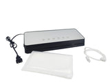 Vacuum Sealer Machine, 80Kpa Automatic Food Sealer, 10 Sealing Bags, Dry & Moist Modes, Compact