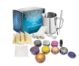 Candle Making Kit, Soy Wax DIY Candle Craft Tools Including Wax Pouring Pot, Candle Wicks, Wicks