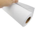 2" Core, 2' X 98' Inject Paper Roll Self Adhesive Photo Paper Peel And Stick Matte Printable Adhesive Paper Roll 24 Inch x 1180 Inch Inkjet 15321-2X98'