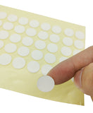 Double-sided Glue Dot Strong Self-Adhesive Twin Stick Round Stickers 100PK 15mm (5/8") Diameter 1mm 15424