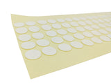 Double-sided Glue Dot Strong Self-Adhesive Twin Stick Round Stickers 100PK 15mm (5/8") Diameter 1mm 15424