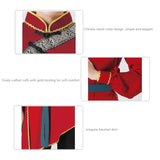 Mongolian Dance Dress Skirt Headdress Belt Custume Skirt Wine Red Color 15597- wine red